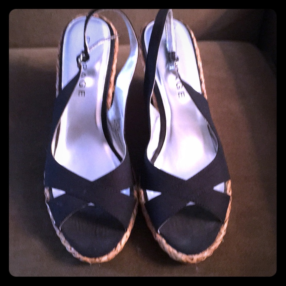Rampage Wedge Sandals